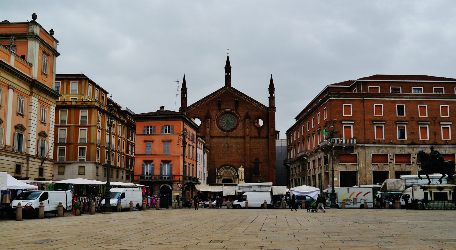 Horses' Square, Piacenza, Province of Piacenza, Region of Emilia-Romagna, Italy