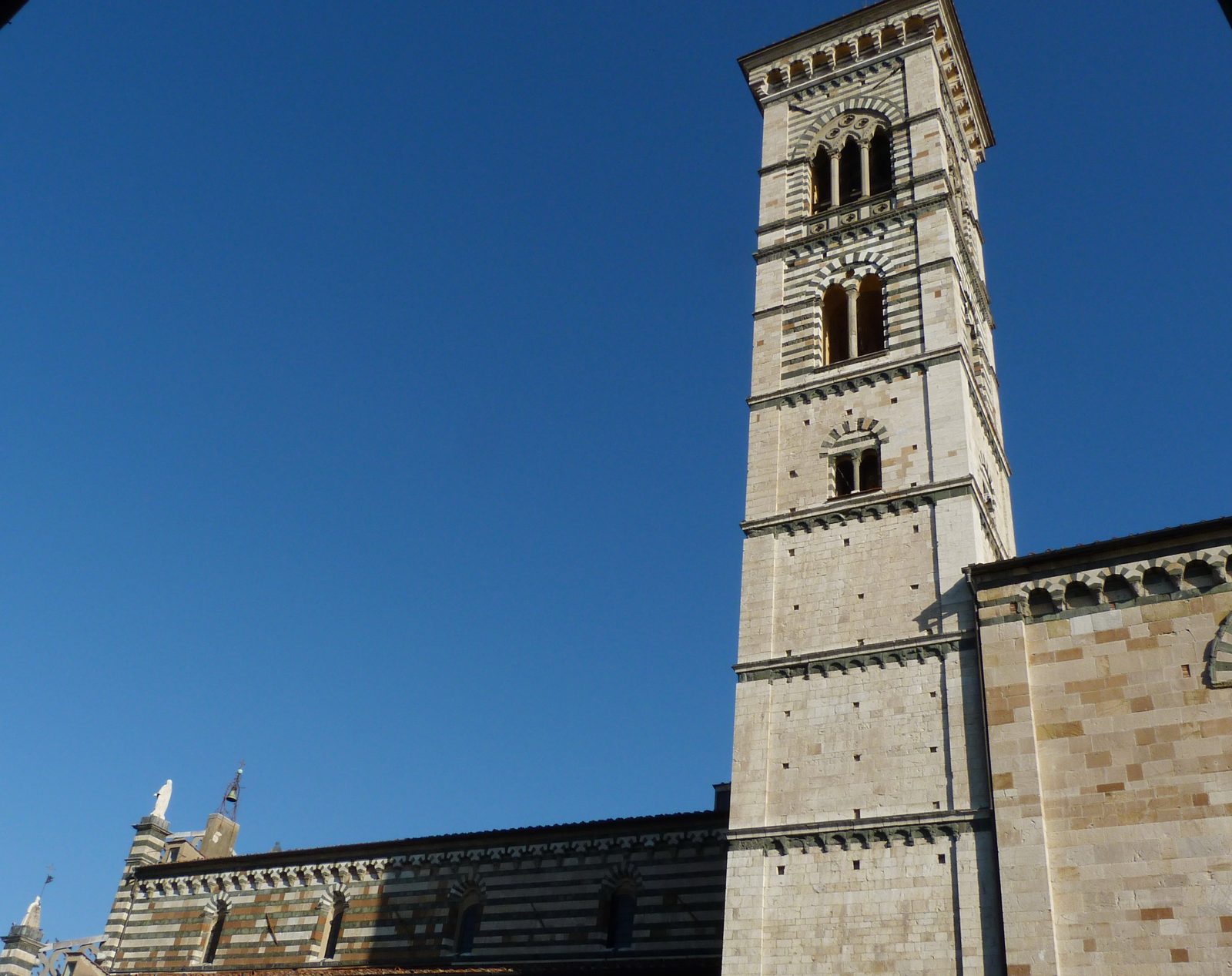 Campanile del Duomo di Prato, Toscana, Italia