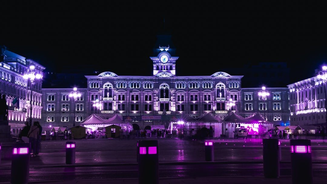 a large building with a clock tower