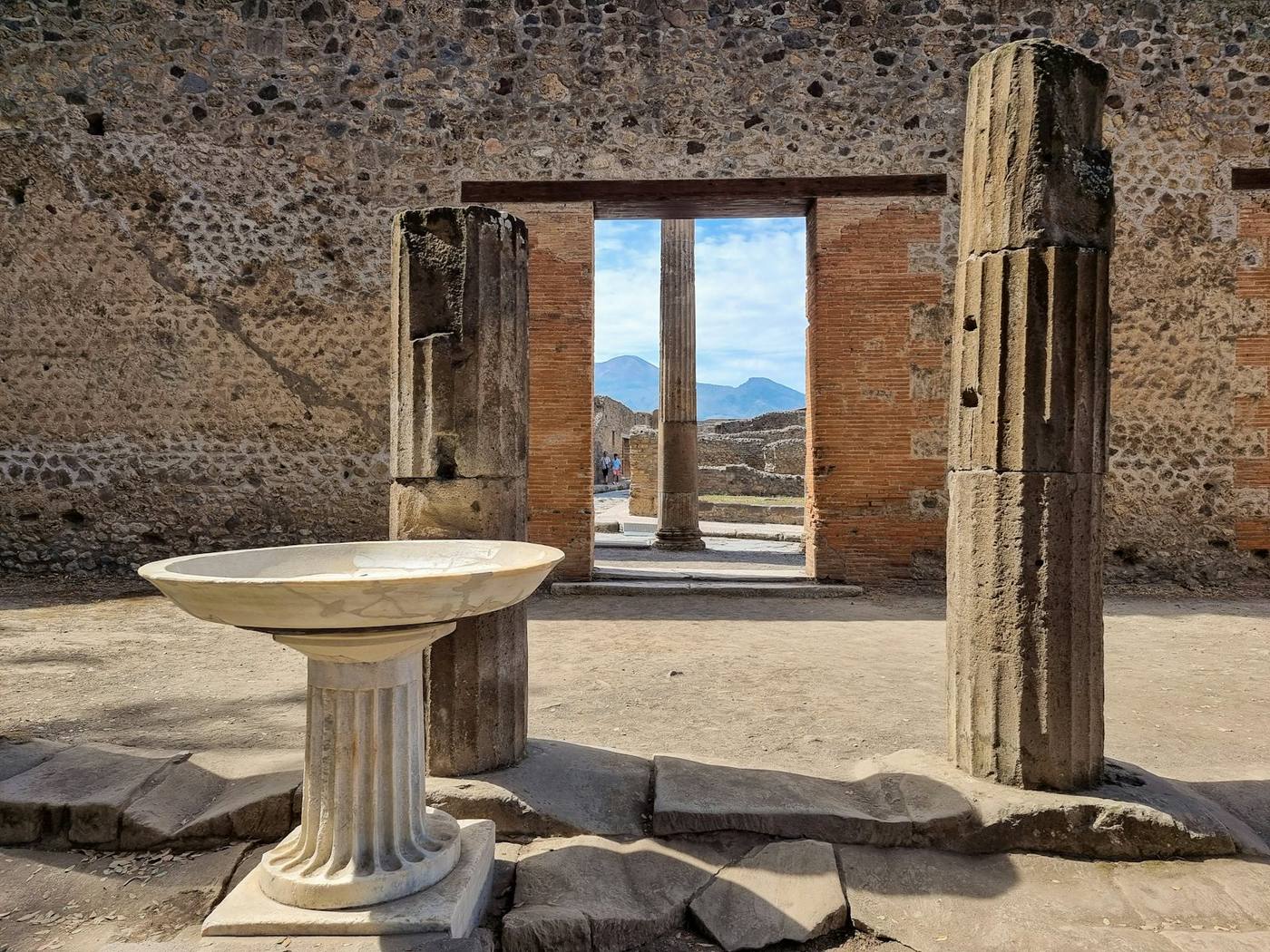 Scavi di Pompei, Napoli